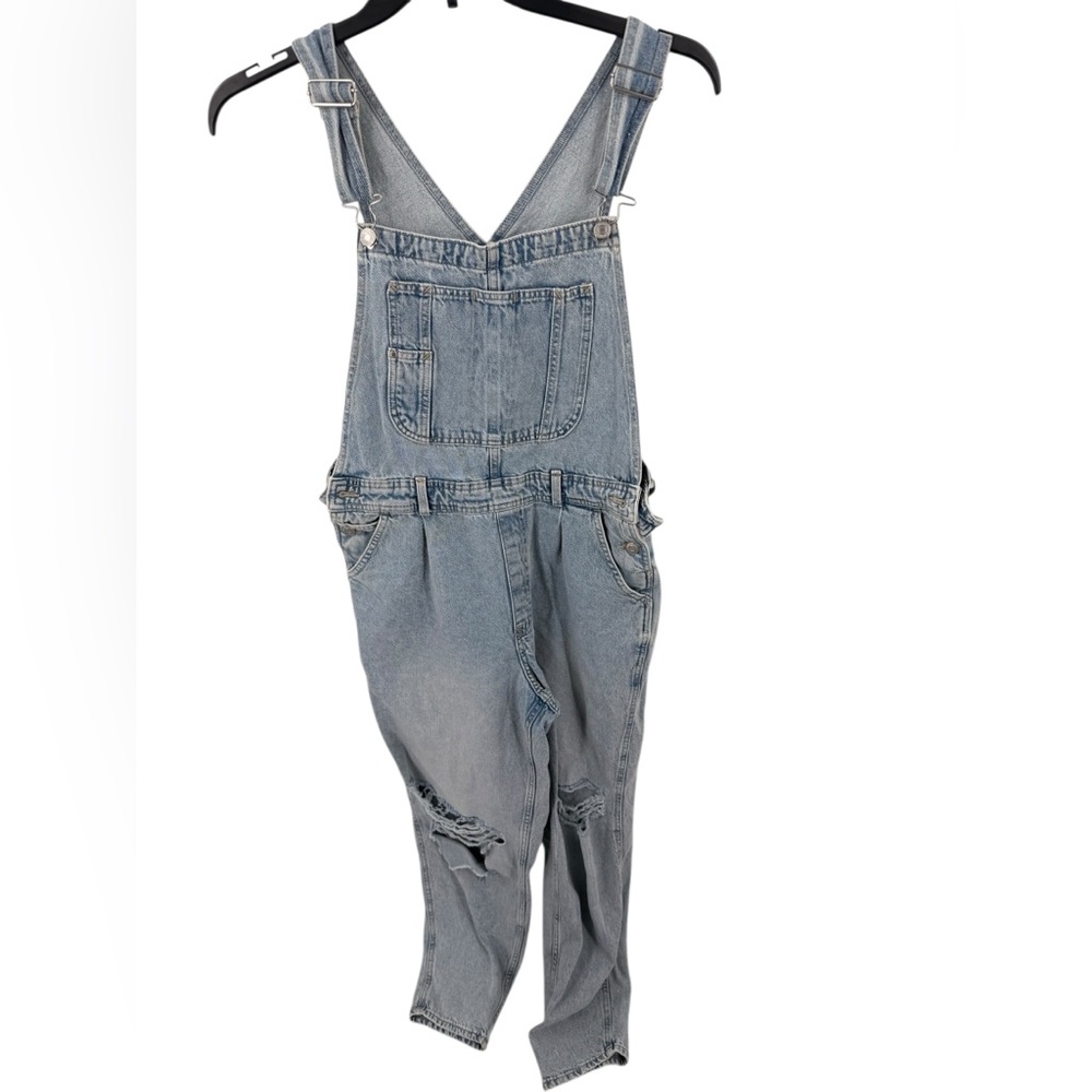 Women's Blue Denim Overalls